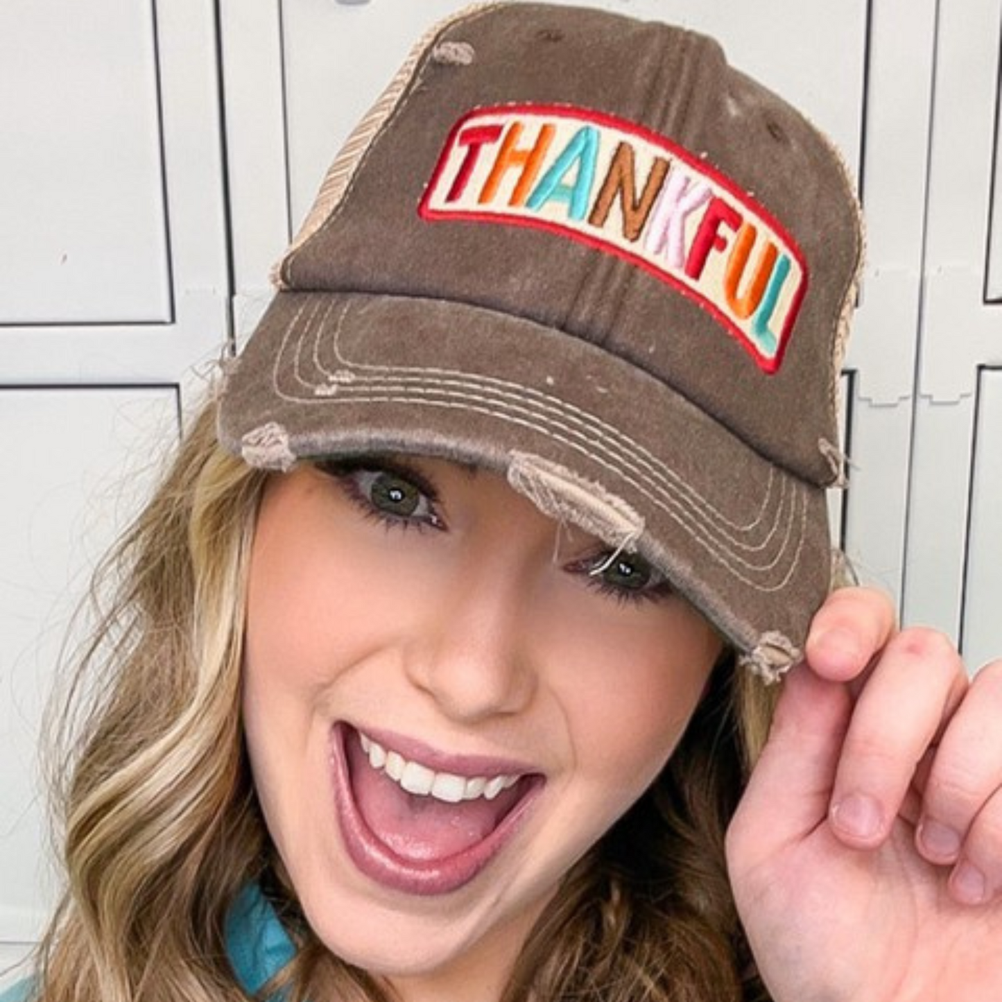 Thankful Vintage Patch Hat