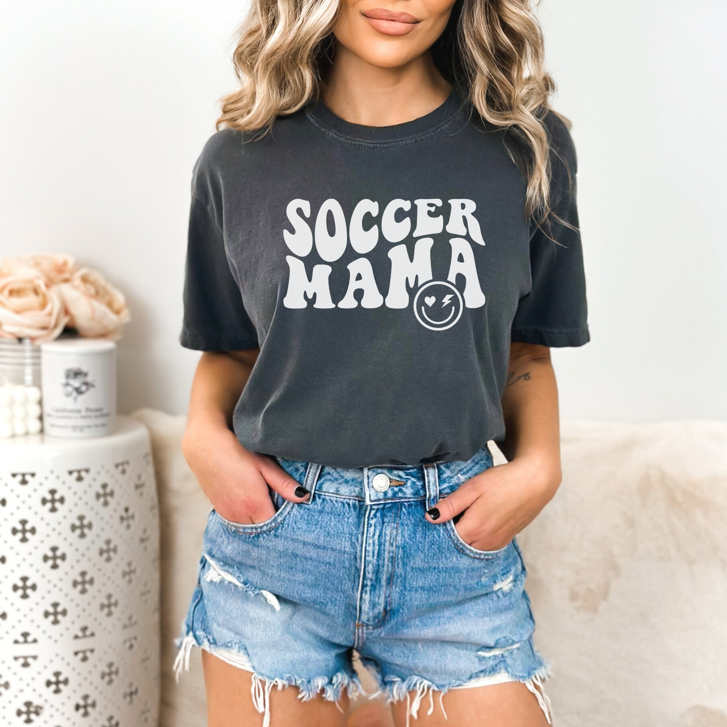 Soccer Mama Tee T-Shirt Pepper S