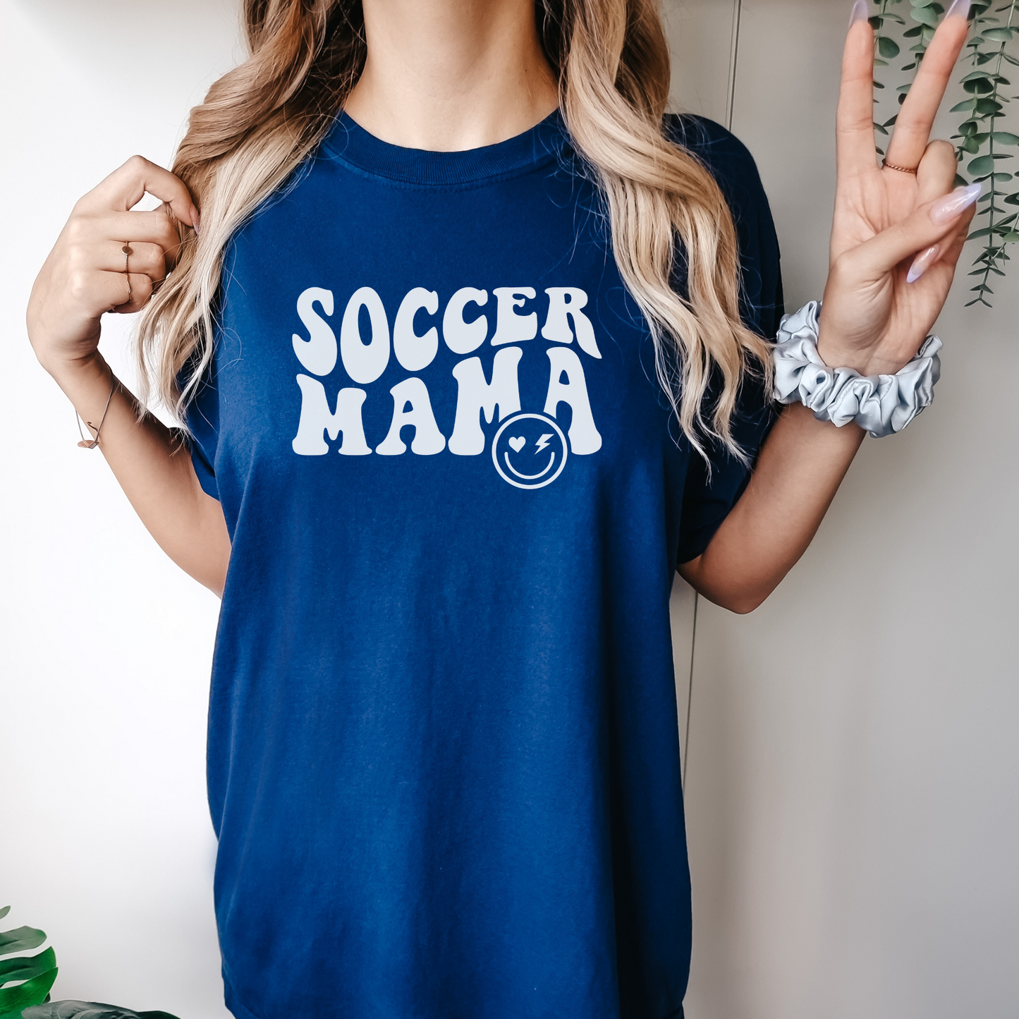 Soccer Mama Tee T-Shirt True Navy S