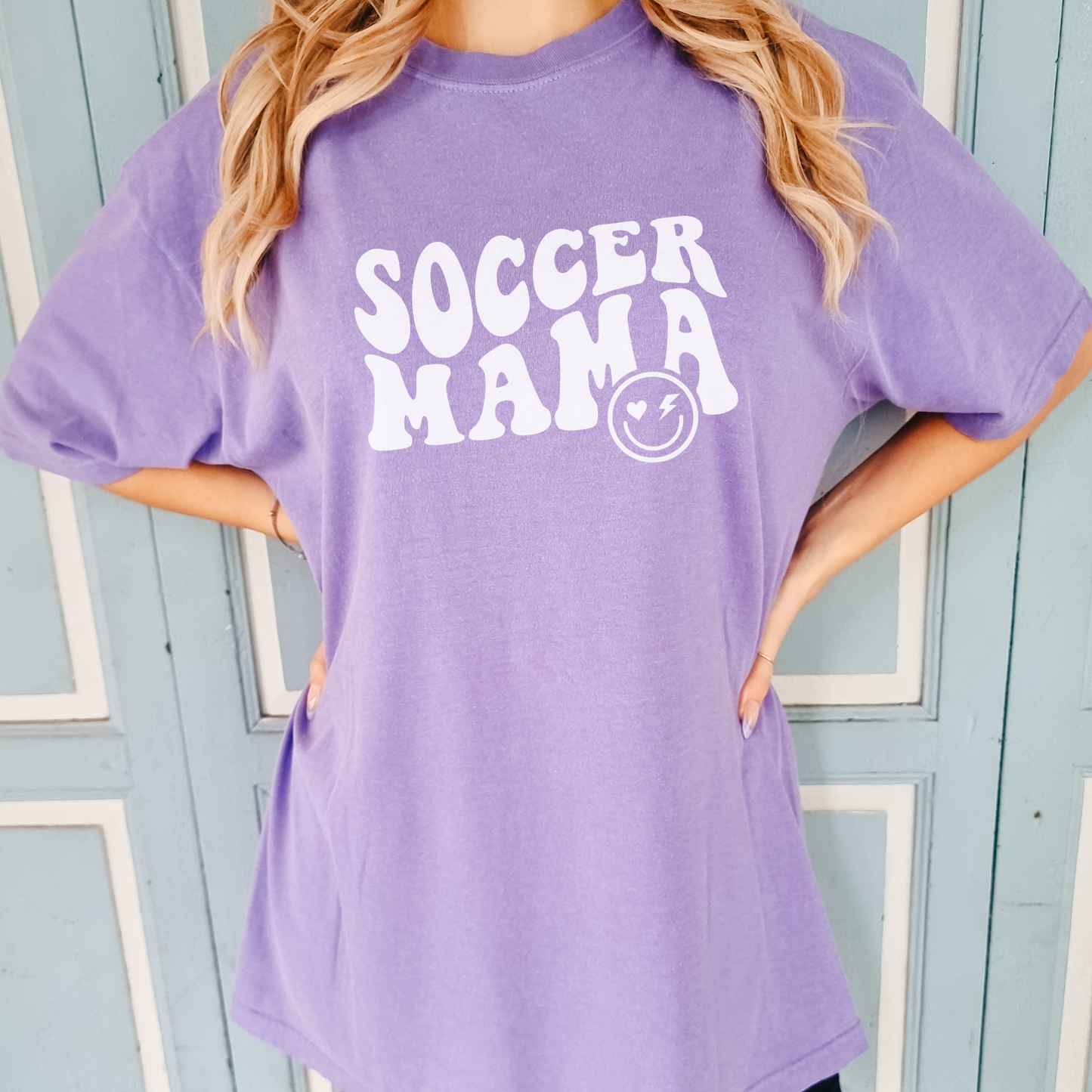 Soccer Mama Tee T-Shirt Violet S