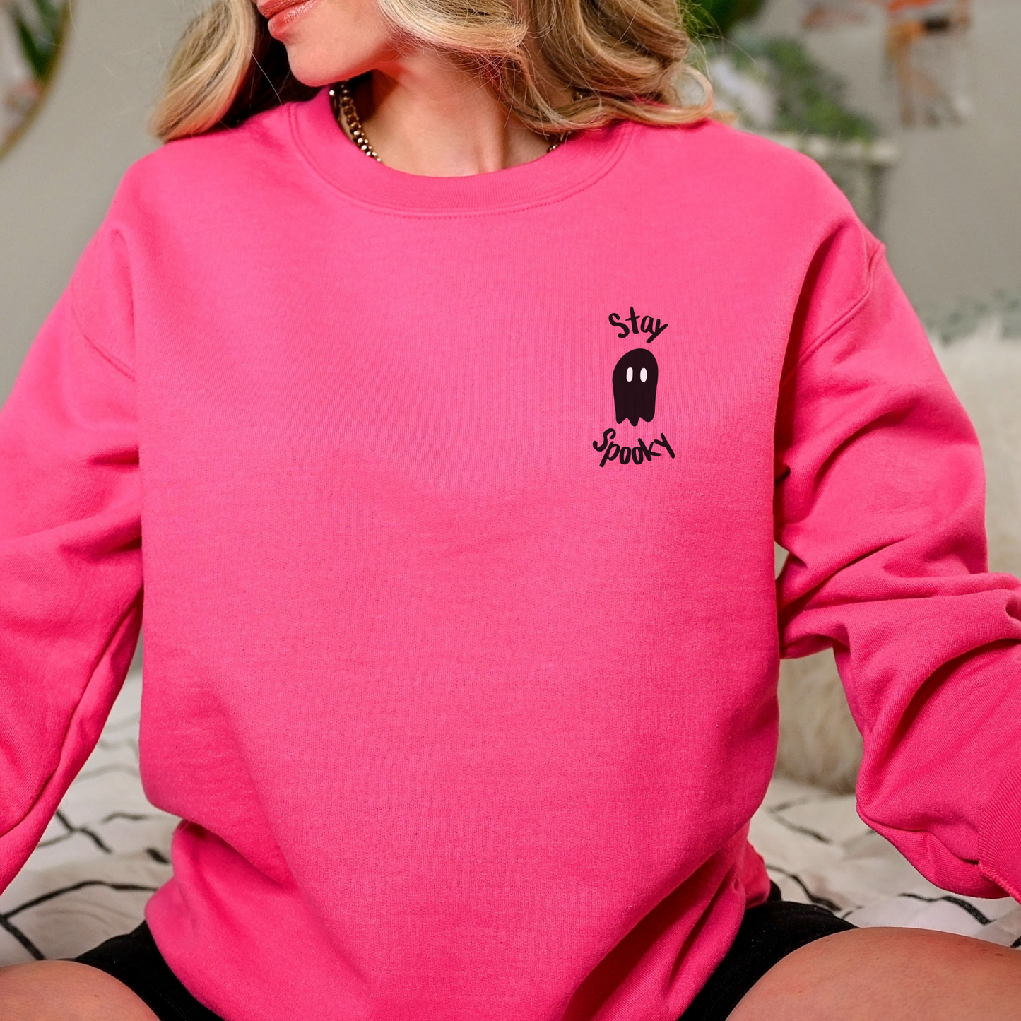 Stay Spooky Sweatshirt Sweatshirt S Heliconia