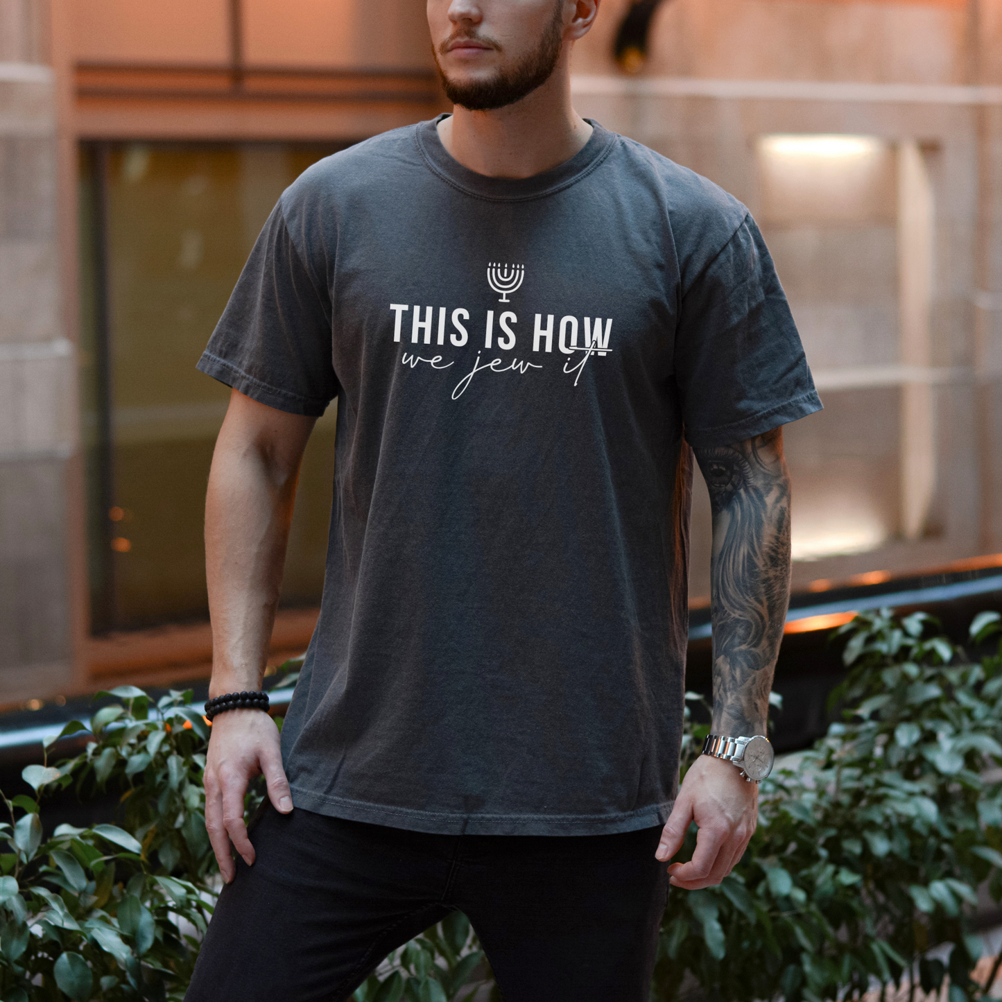 This is How We Jew It Tee T-Shirt Pepper S