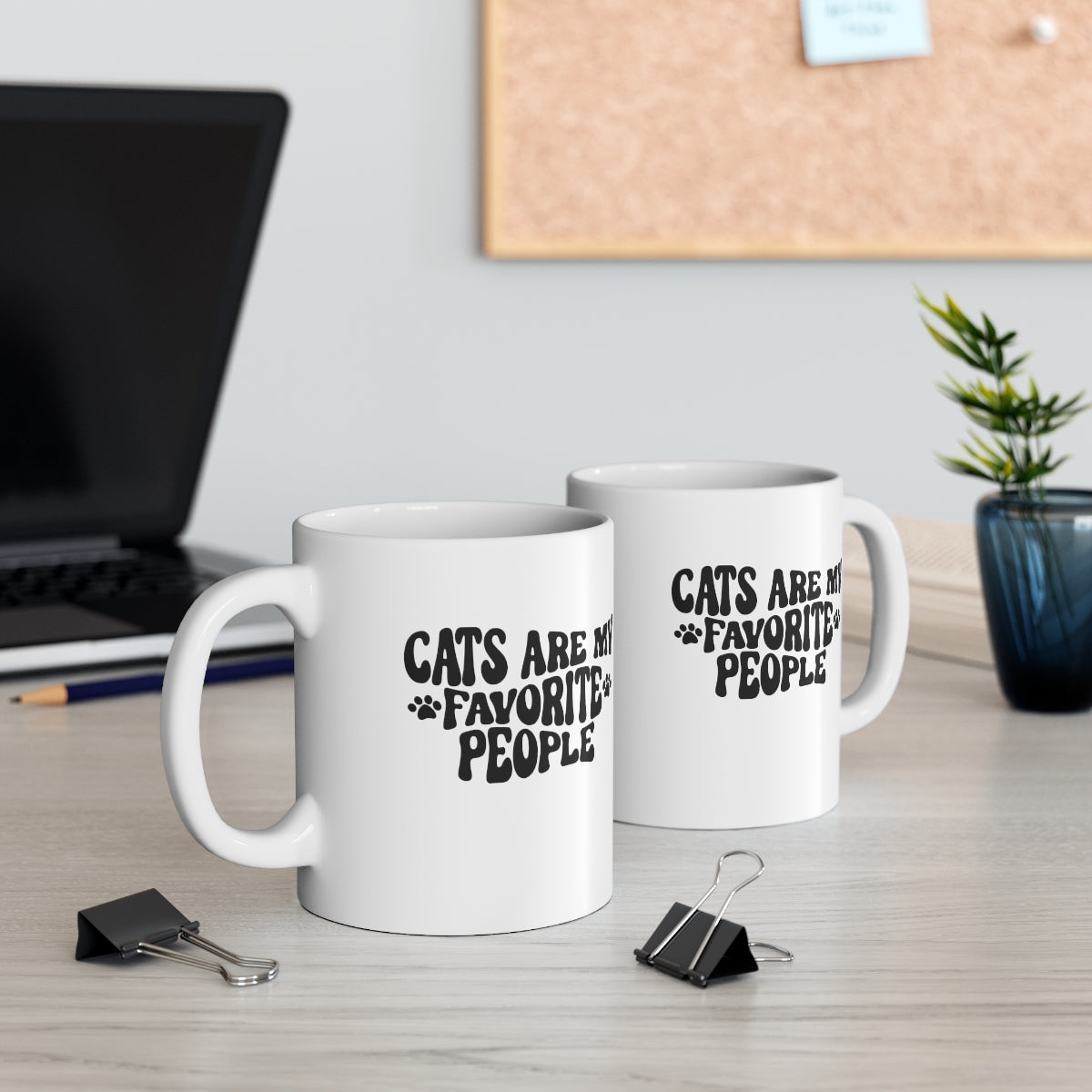 Cats Are My Favorite People Coffee Mug Mug