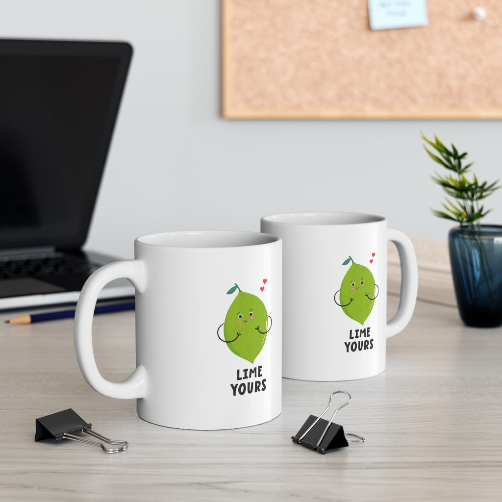 Lime Yours Coffee Mug Mug 11oz