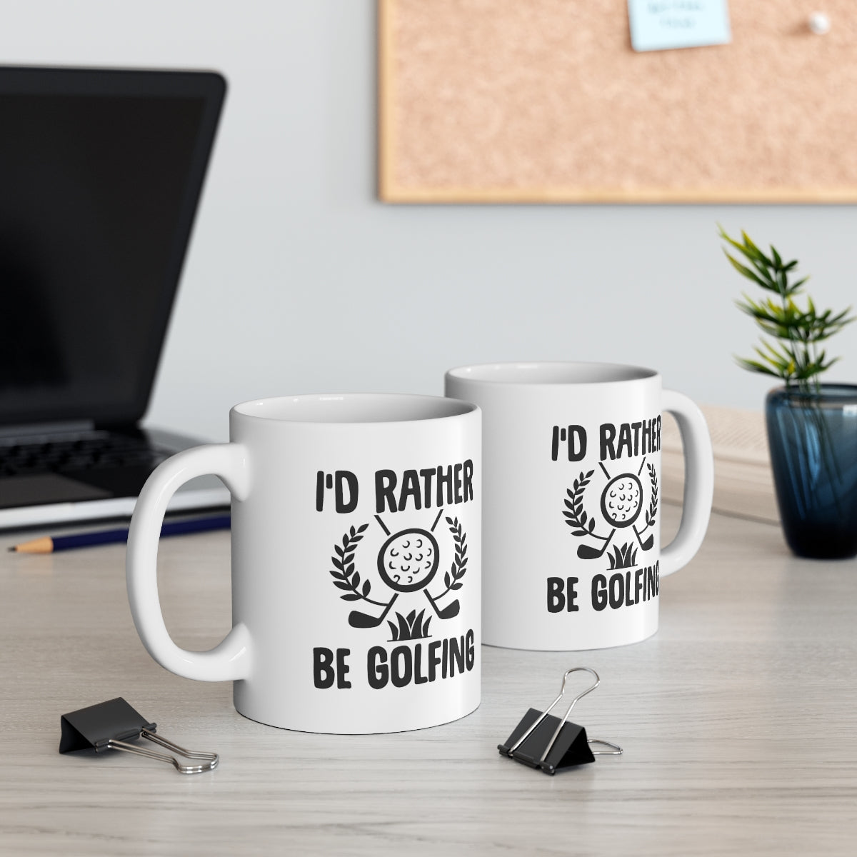 I'd Rather Be Golfing Coffee Mug Mug