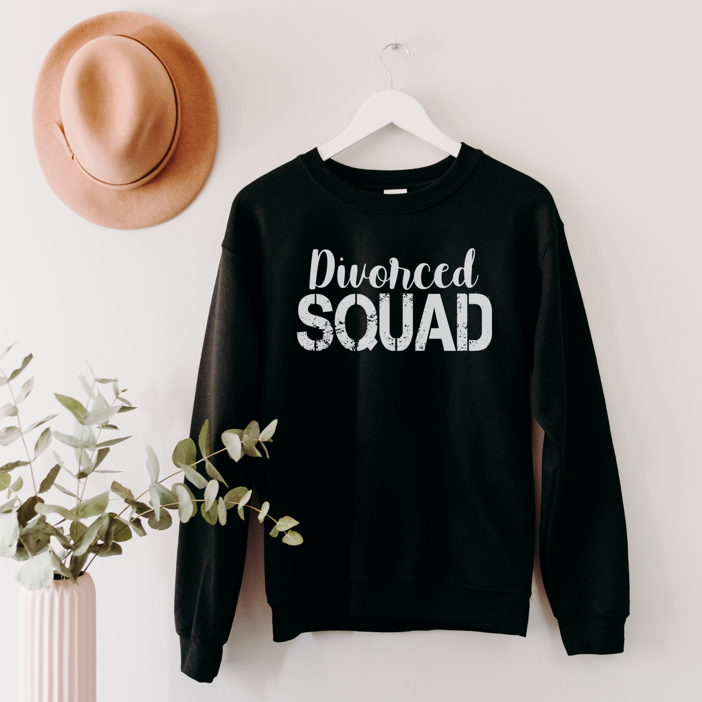 Divorced Squad Sweatshirt Sweatshirt S Black