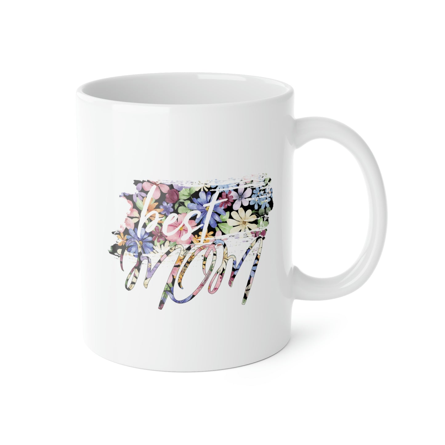 Best Mom Floral Coffee Mug Mug