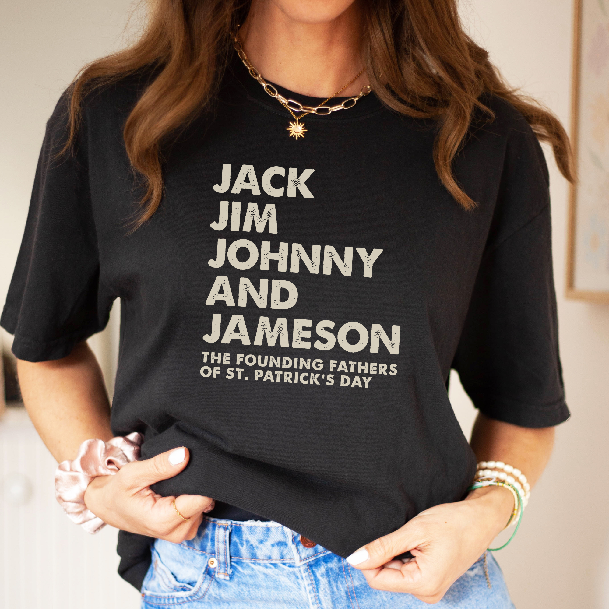 St. Patricks I Only Drink Jameson Baseball Jersey | Jameson Shirt