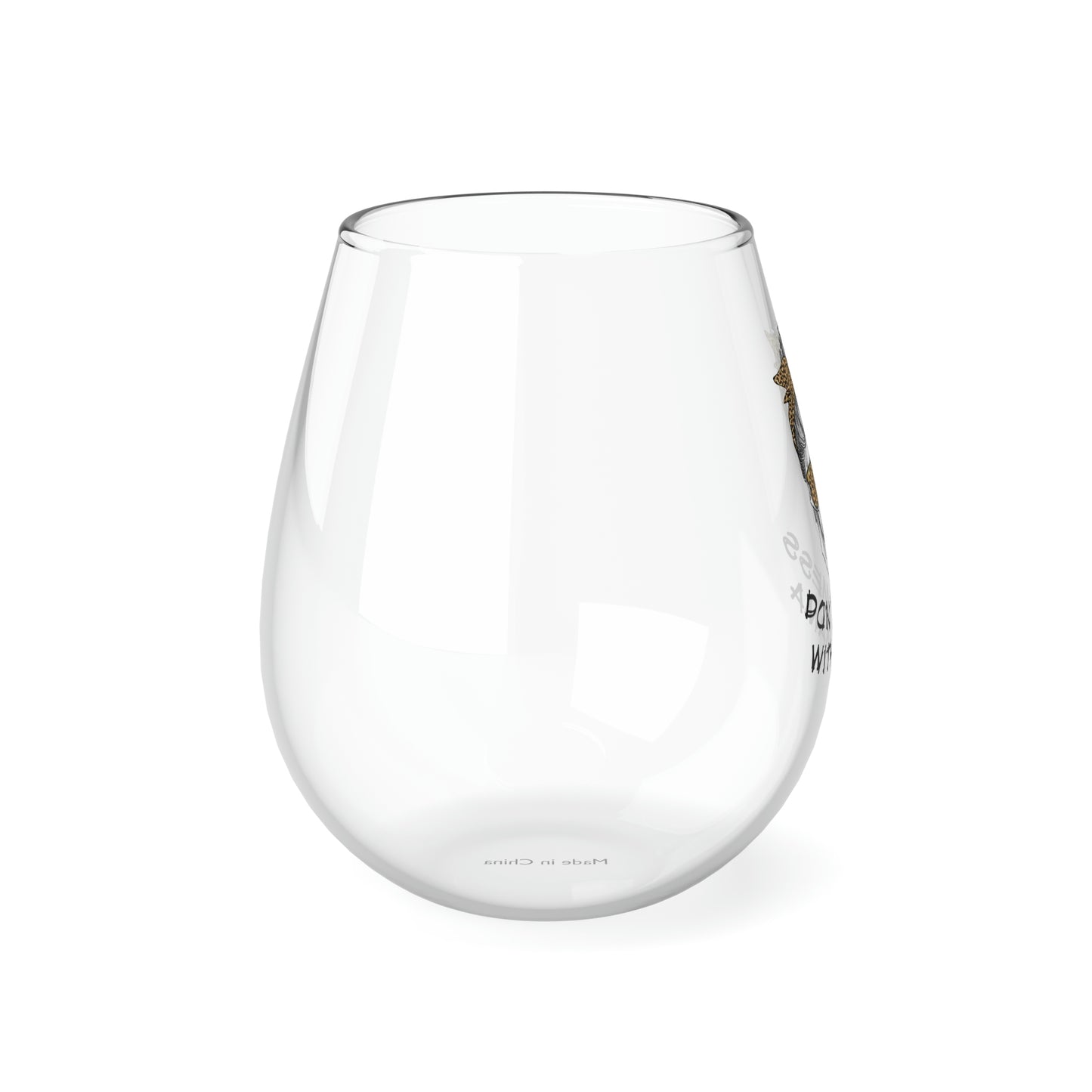 Don't Mess With Mama Messy Bun Wine Glass Mug