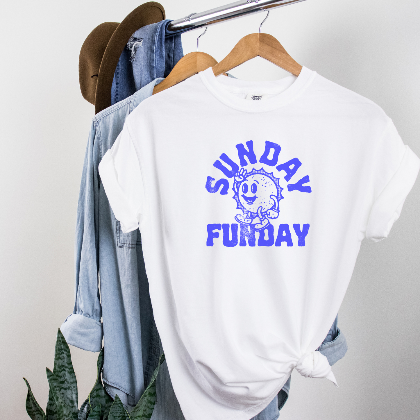 Sunday Funday Tee T-Shirt White 3XL