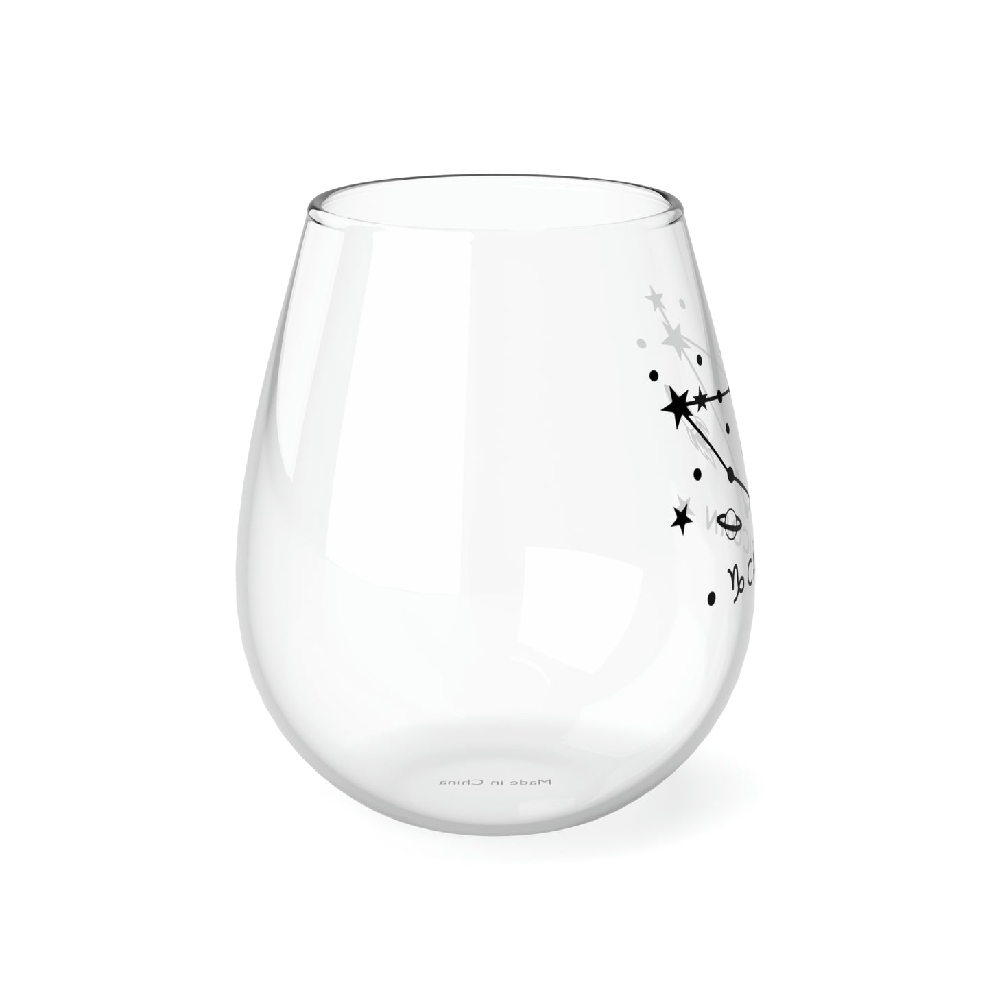 Capricorn Wine Glass Mug