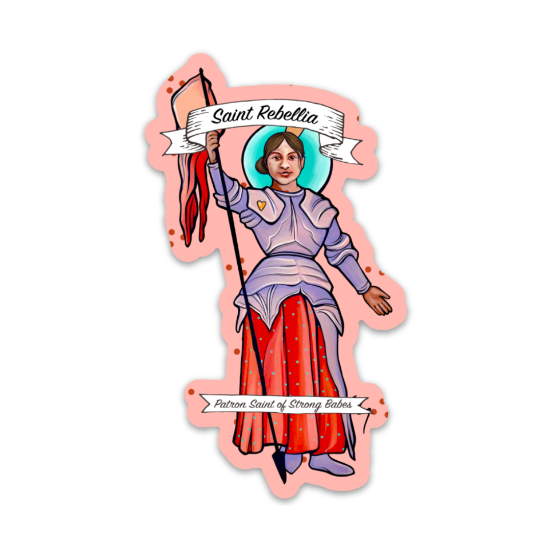 Saint Rebellia Sticker sticker
