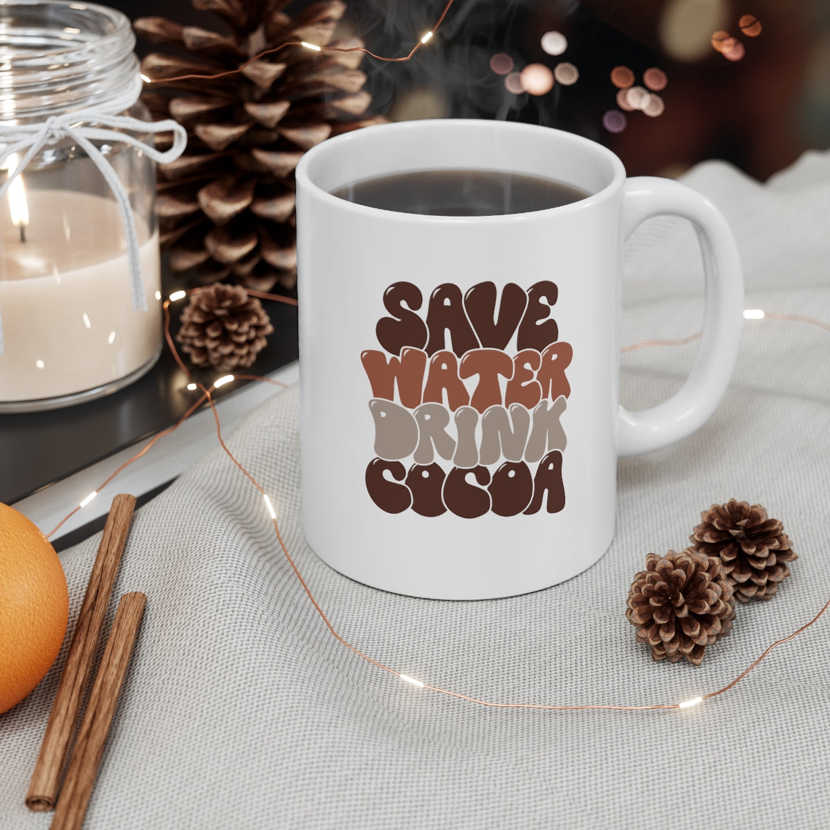 Save Water, Drink Cocoa Coffee Mug Mug 11oz