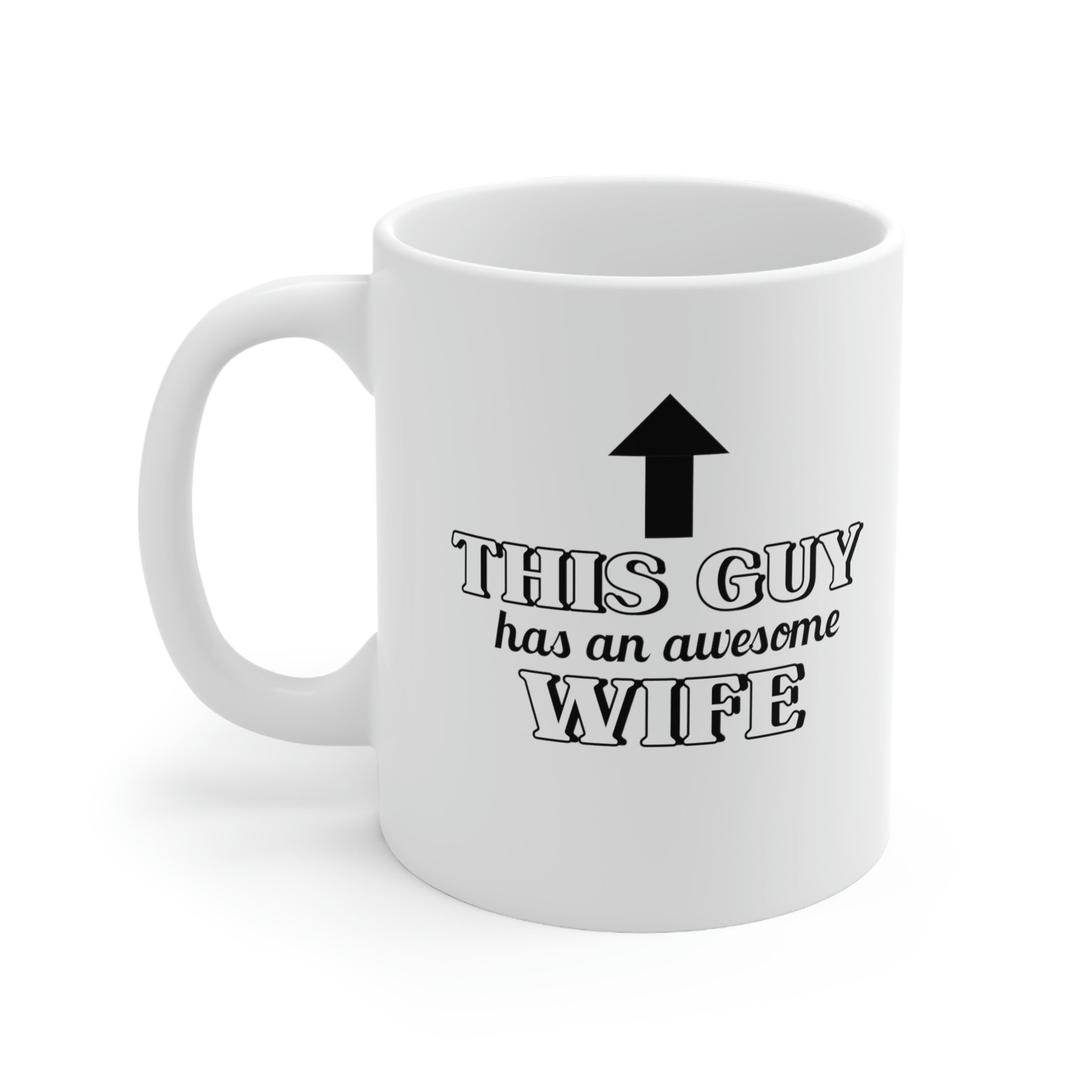 This Guy Awesome Wife Coffee Mug Mug