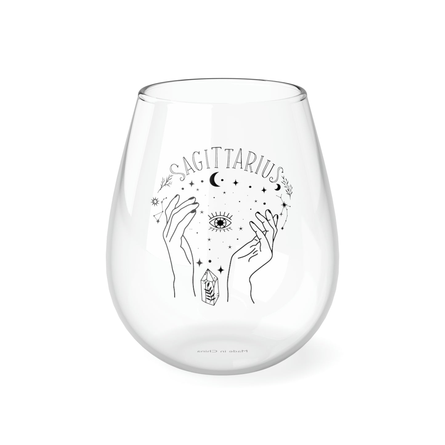 Sagittarius Wine Glass Mug