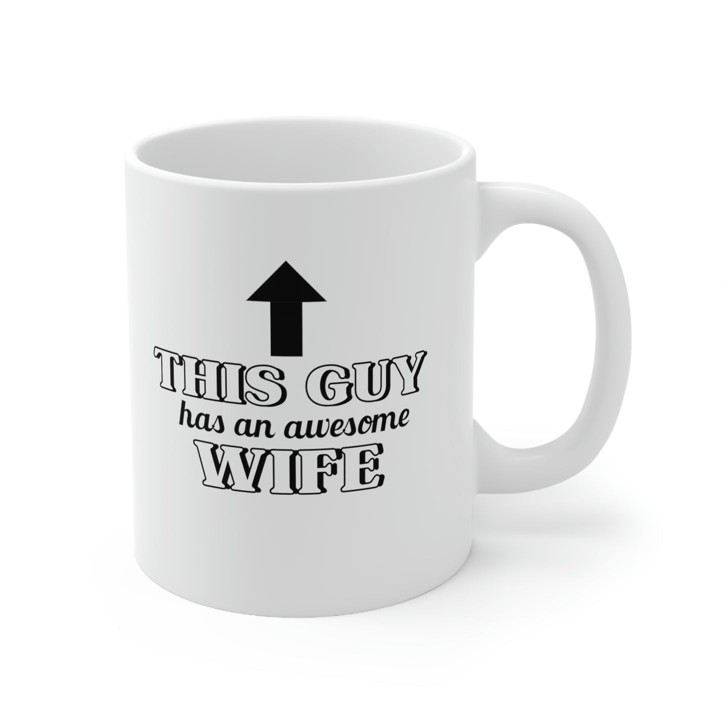 This Guy Awesome Wife Coffee Mug Mug