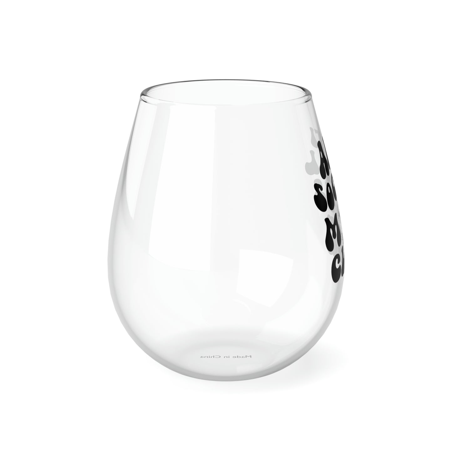 Anti Social Mom's Club Wine Glass Mug