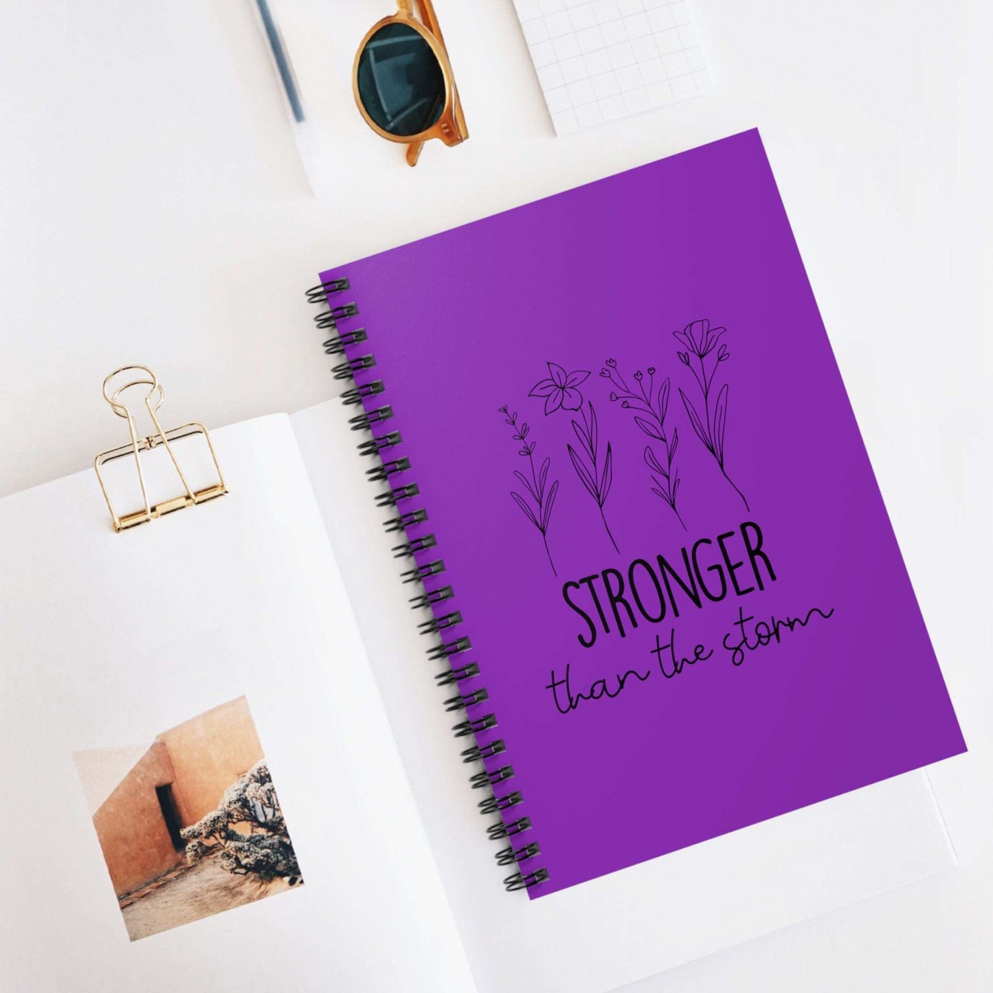 Stronger Than the Storm Journal Paper products   