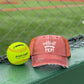 Softball Mom Embroidered Hat  Orange Mesh One size 