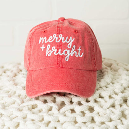 Merry And Bright Canvas Hat  Forest Adult 