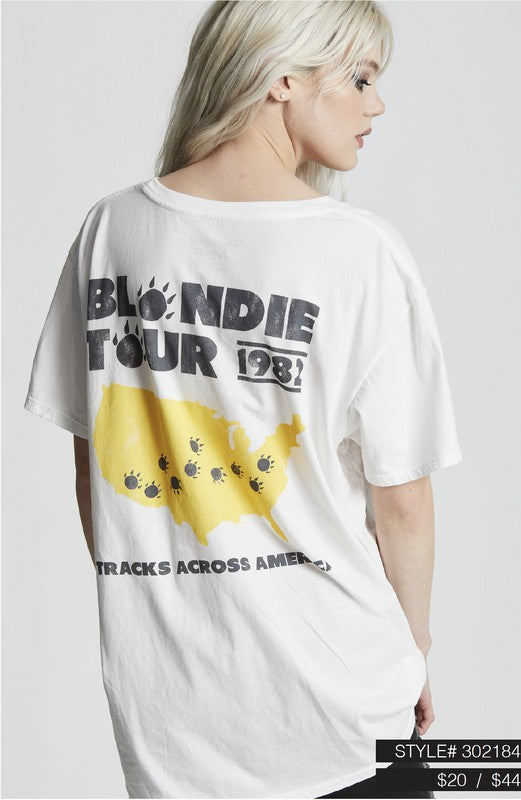 Blondie Tour 1982 Tee    