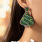 Twinkle Tree Beaded Drop Earrings    