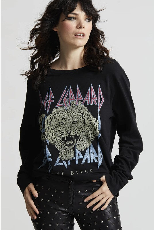 Def Leppard Love Bites Long Sleeve Tee    