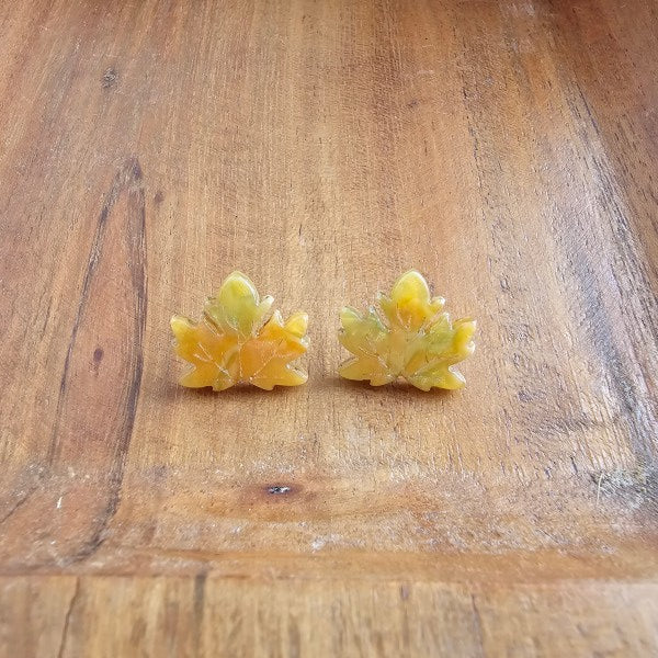 Maple Leaf Studs Fall Leaves