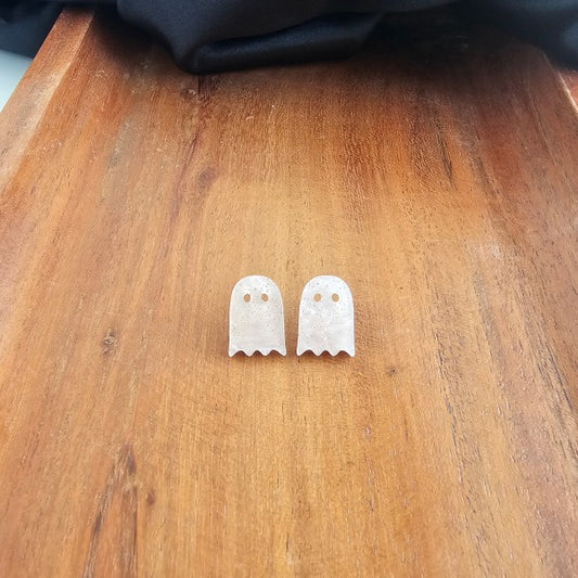 Light Pink Mini Ghost Studs