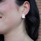 Light Pink Mini Ghost Studs