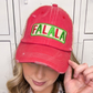 Fa La La Vintage Patch Hat    