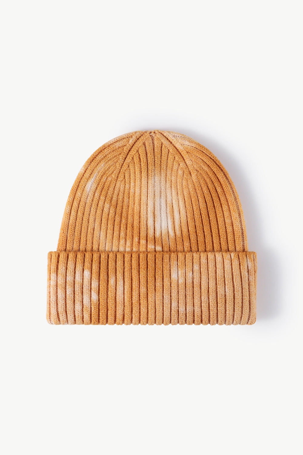 Vibe Dye Cuffed Beanie  Mustard One Size 