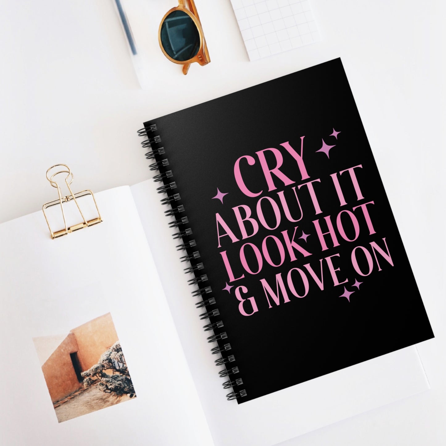 Cry About It, Look Hot, & Move On Journal Paper products One Size  