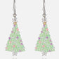 O' Christmas Tree Earrings  Light Green One Size 