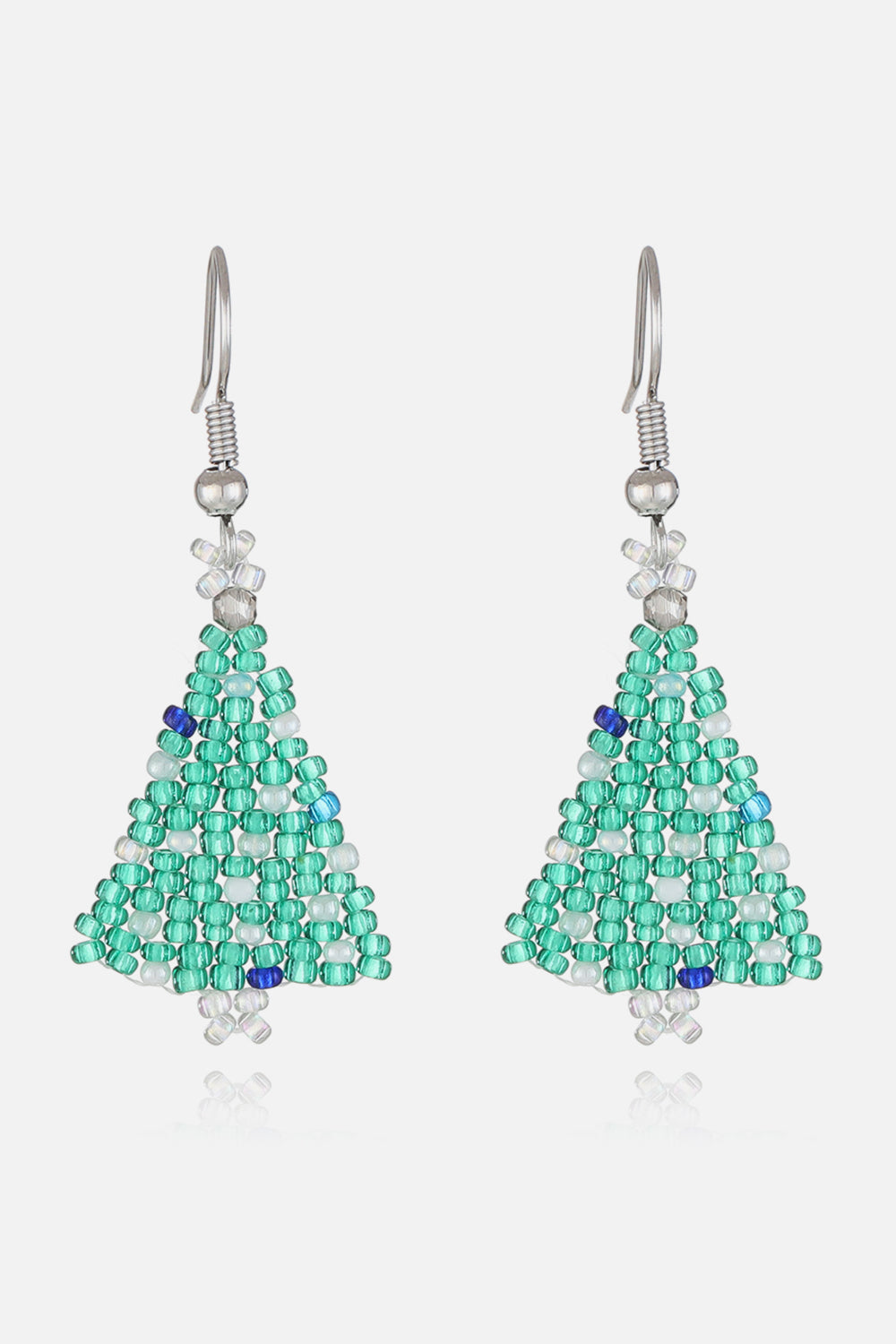 O' Christmas Tree Earrings  Turquoise One Size 