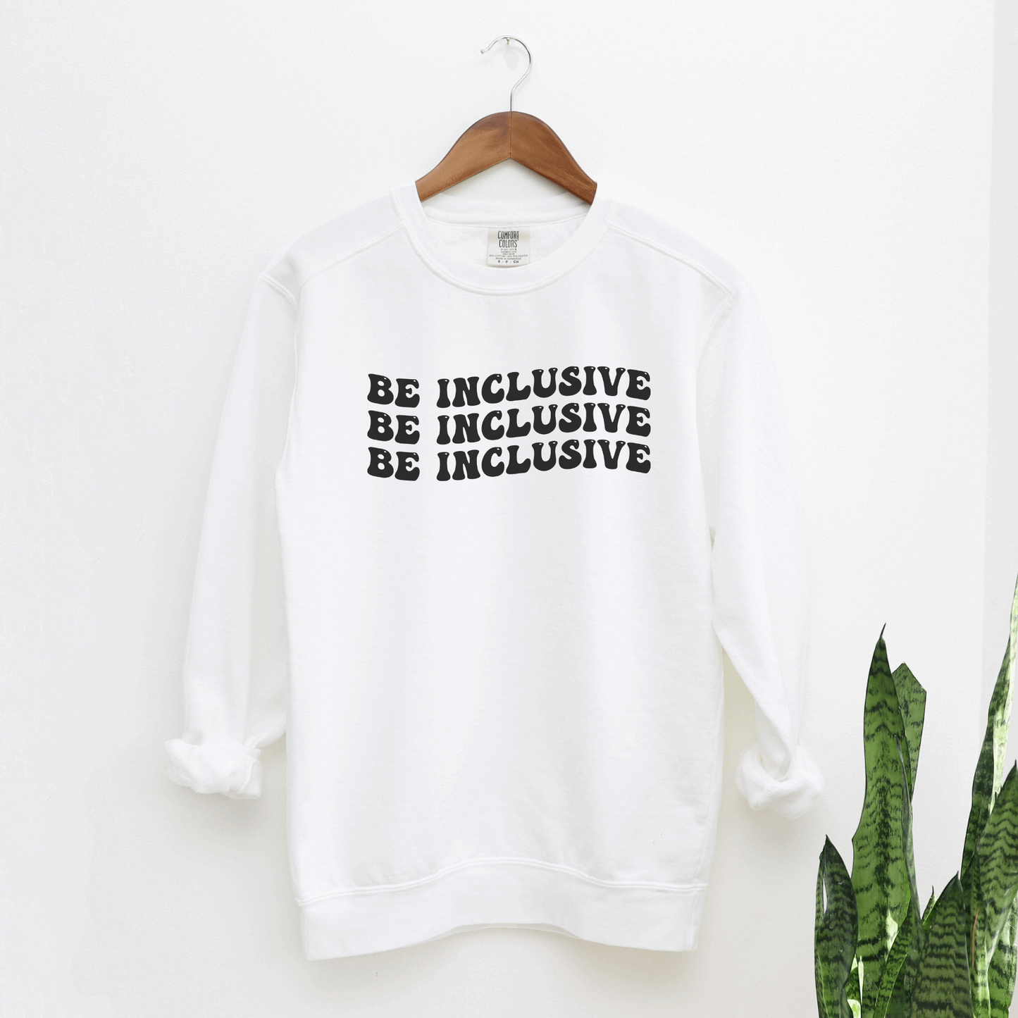 Be Inclusive Sweatshirt Sweatshirts White S 