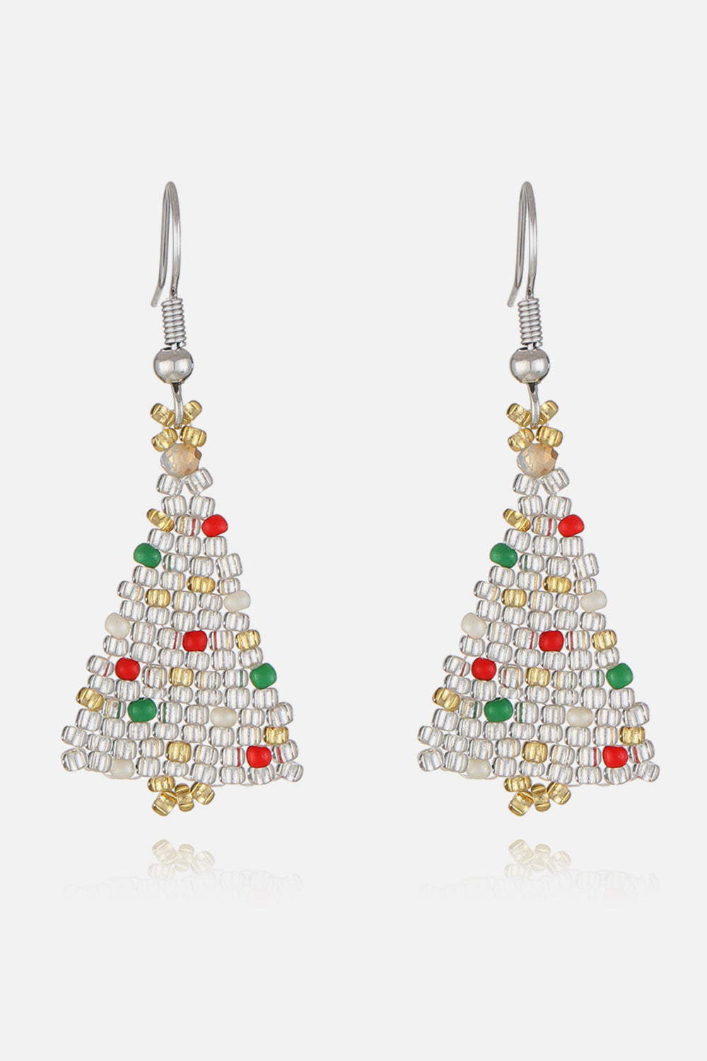 O' Christmas Tree Earrings  Transparent One Size 