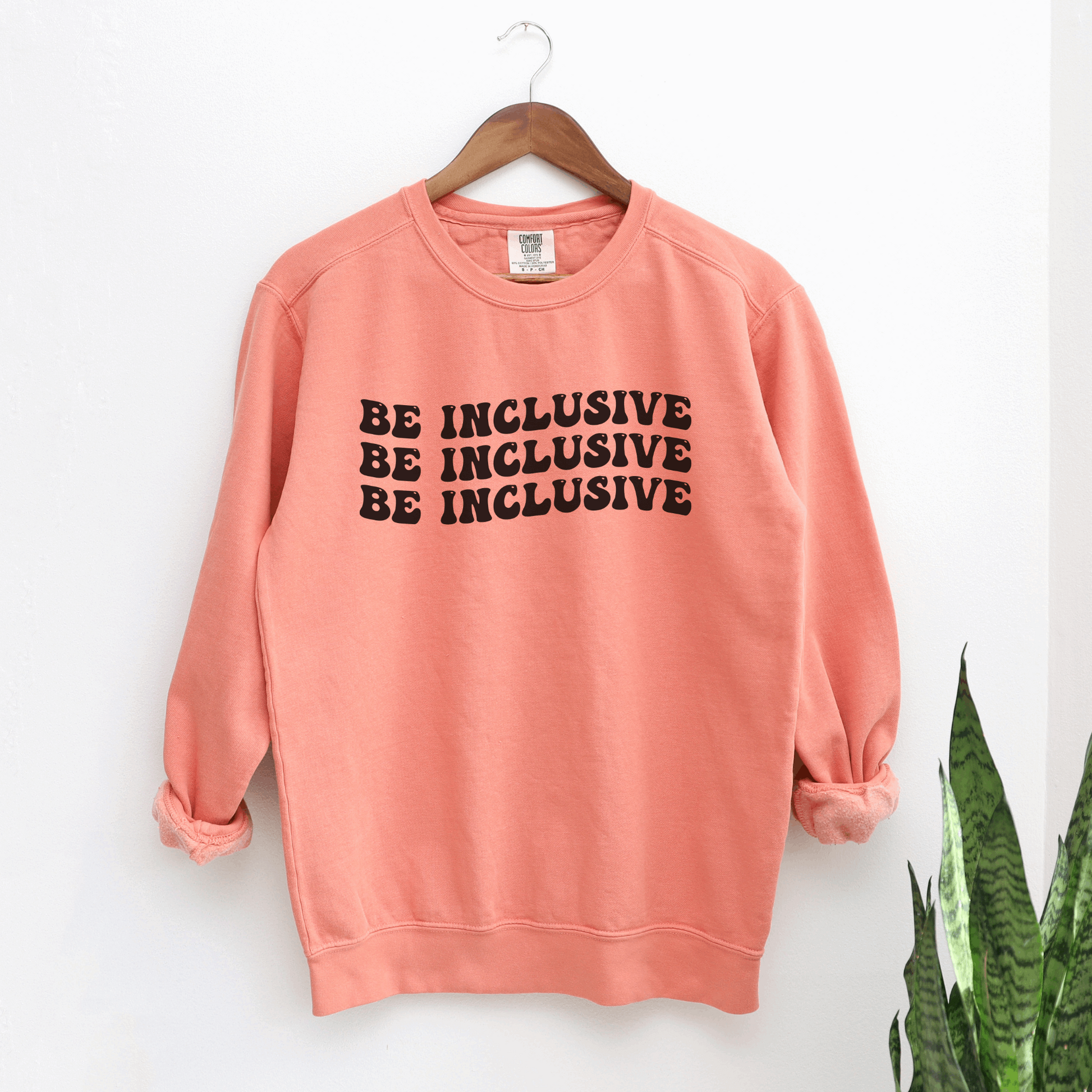 Be Inclusive Sweatshirt Sweatshirts Terracota S 