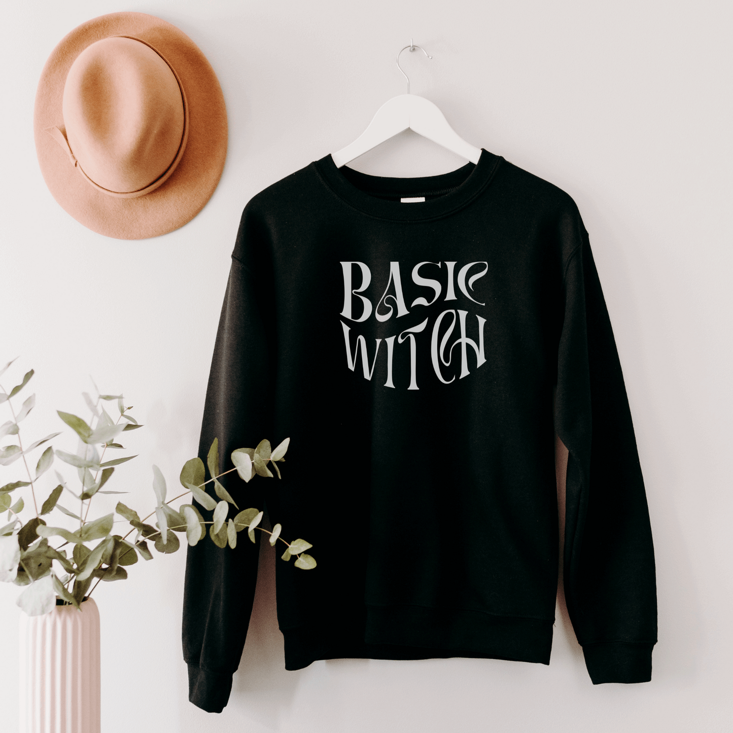 Basic Witch Sweatshirt Sweatshirt S Black 