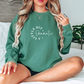 A Little Bit Dramatic Sweatshirt Sweatshirt Light Green S 