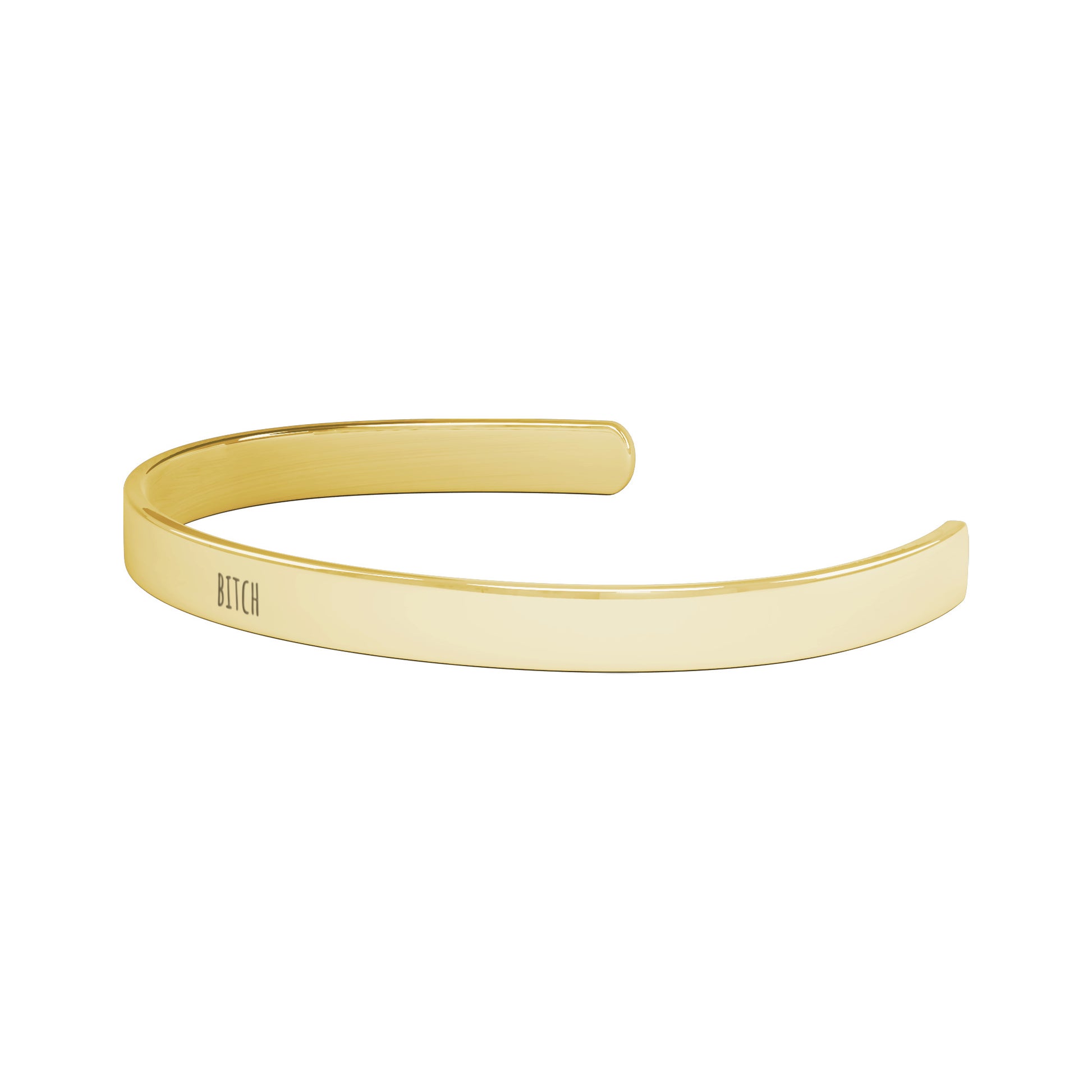 "Bitch" Cuff Bracelet Jewelry   