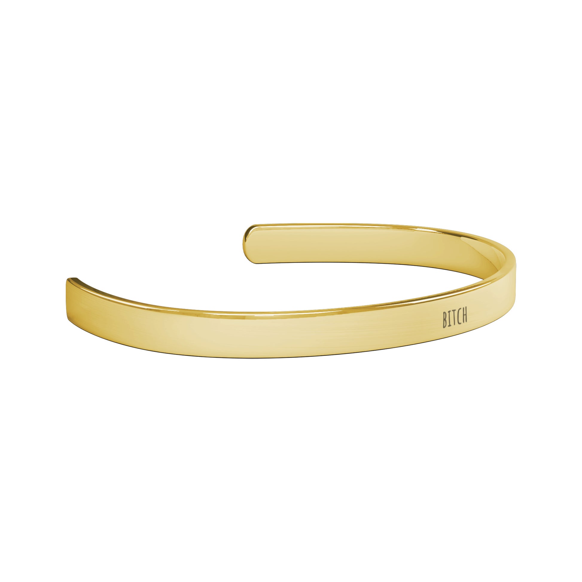 "Bitch" Cuff Bracelet Jewelry   