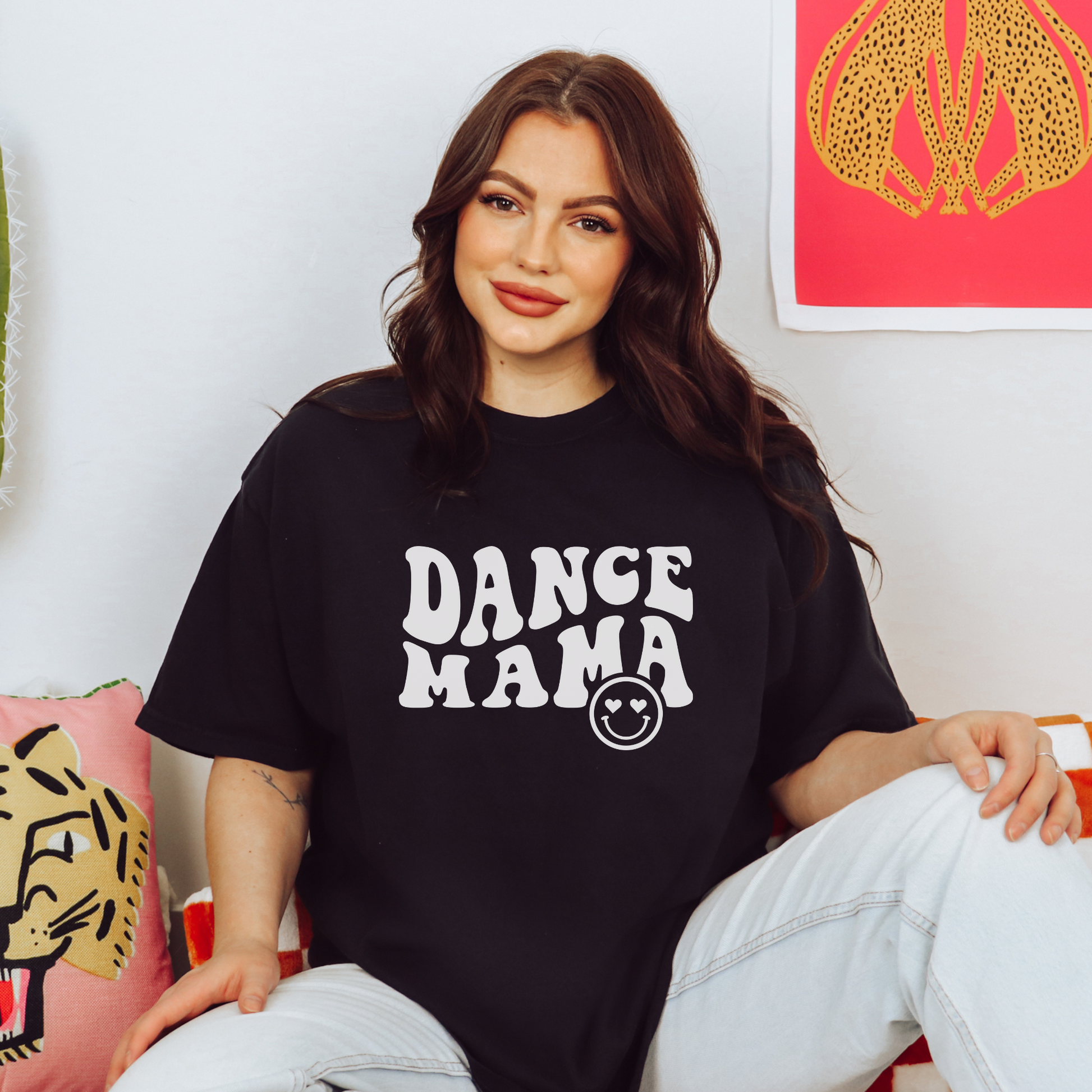 Dance Mama Tee T-Shirt Black S 