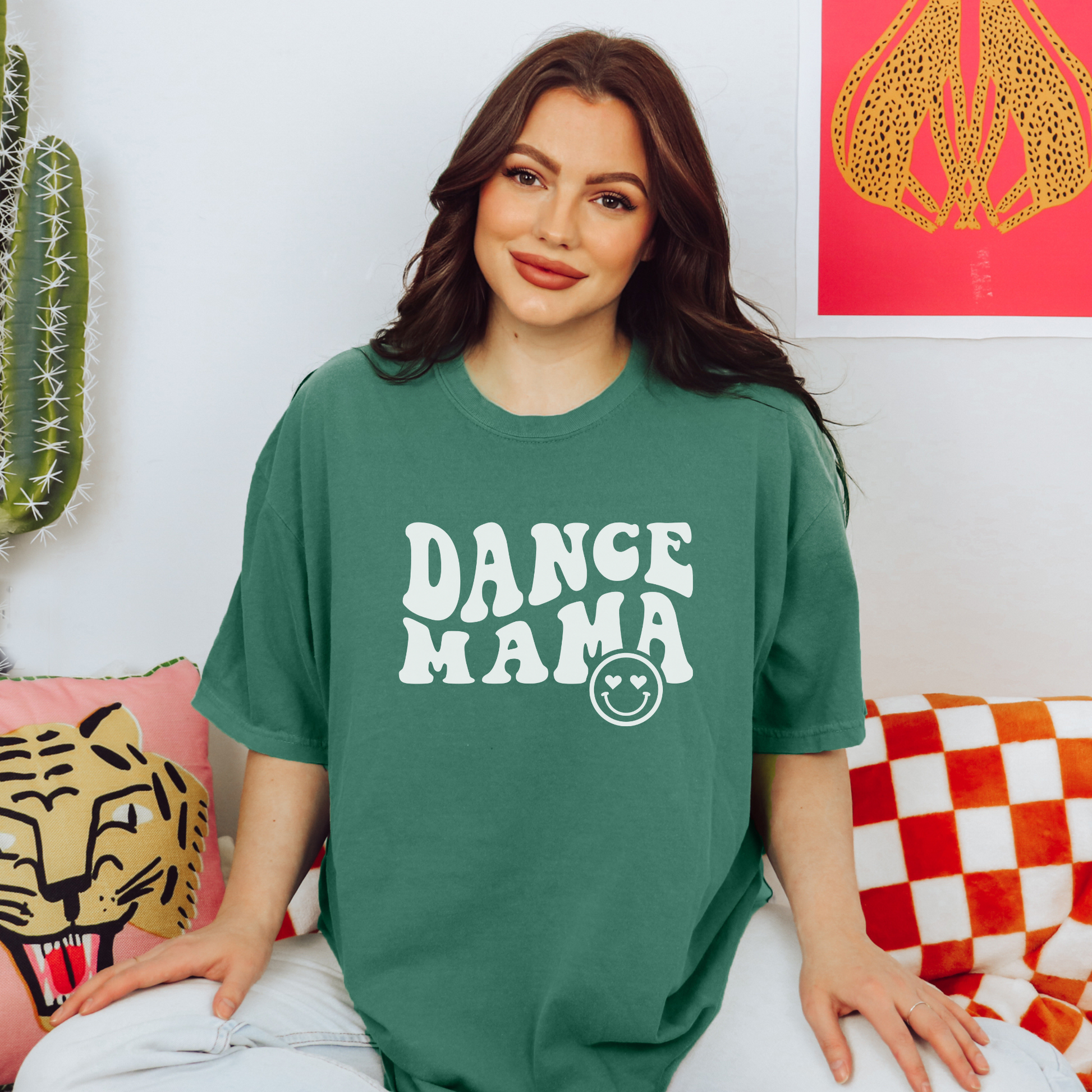 Dance Mama Tee T-Shirt Light Green S 