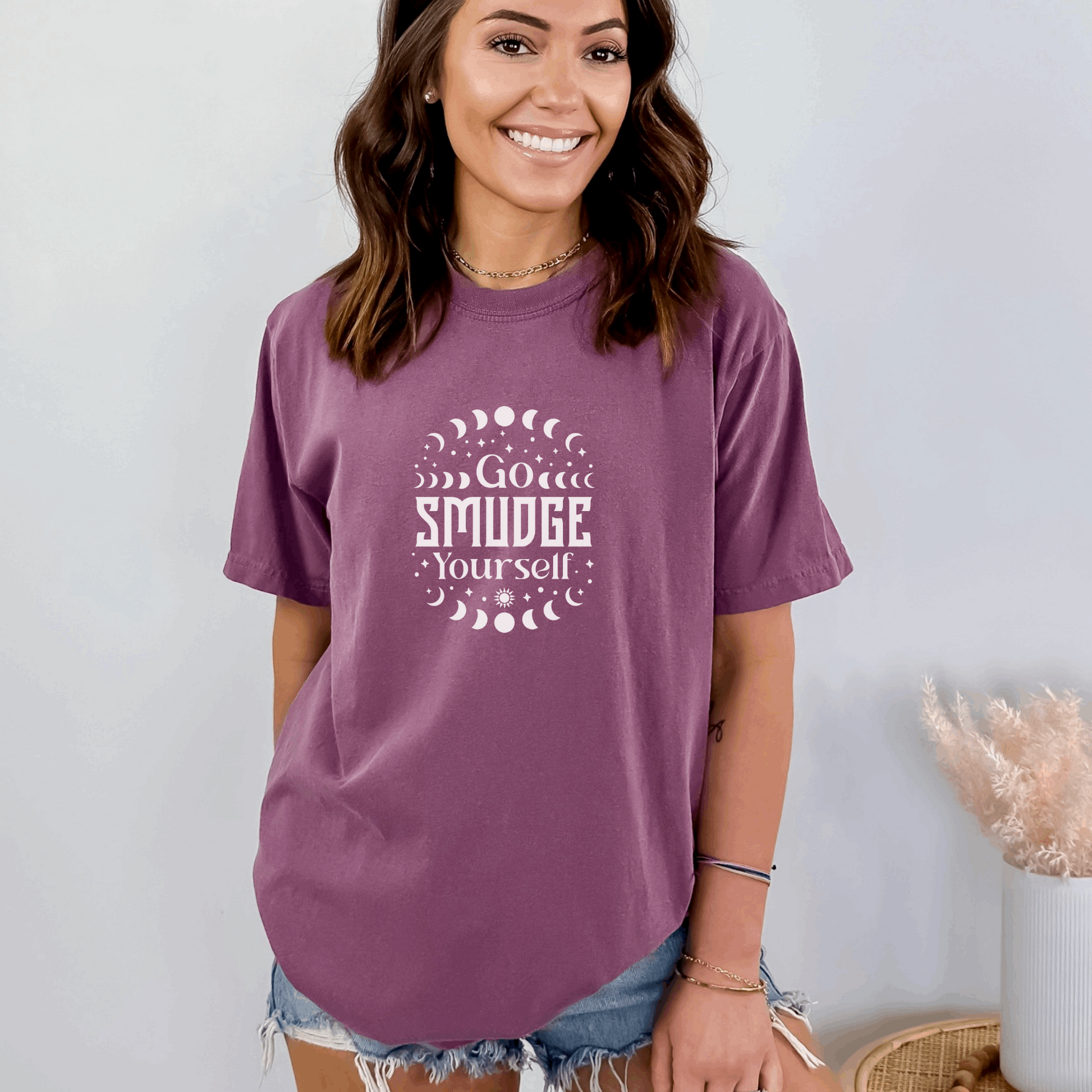 Go Smudge Yourself Tee T-Shirt Berry S 