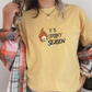 It's Spooky Season Tee T-Shirt Mustard S 