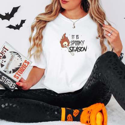 It's Spooky Season Tee T-Shirt White S 