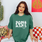 Poms Mama Tee T-Shirt Light Green S 