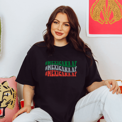 #Mexicana AF Tee T-Shirt Black S 