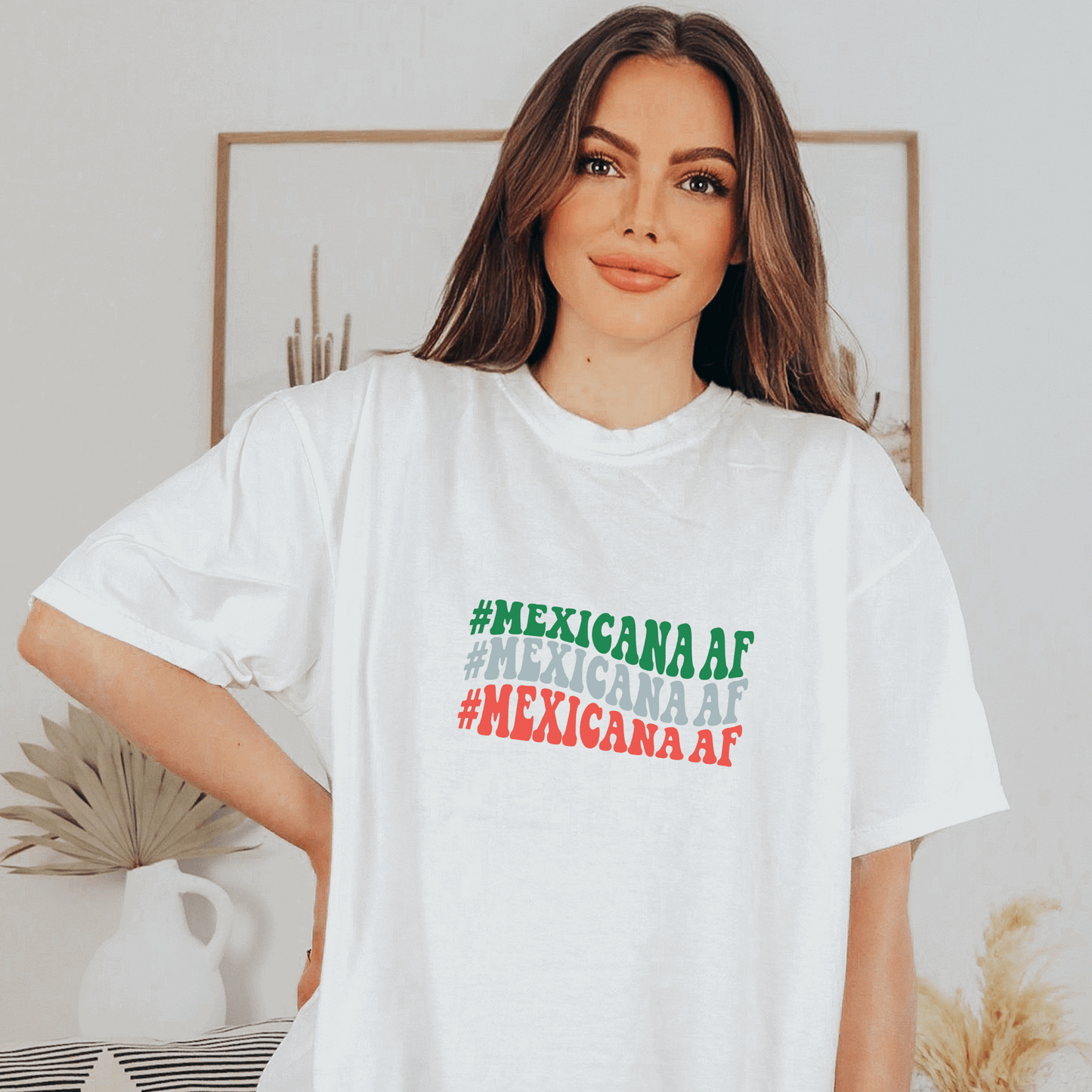 #Mexicana AF Tee T-Shirt White S 